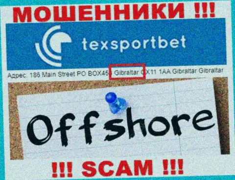 Все клиенты ТексСпортБет Ком будут слиты - данные мошенники засели в оффшоре: 186 Main Street PO BOX453 Gibraltar GX11 1AA 