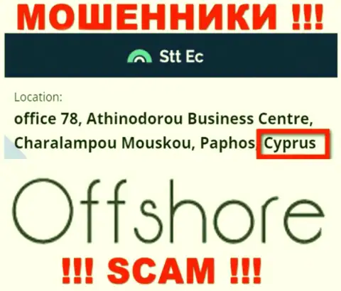 СТТЕС - это МОШЕННИКИ, которые официально зарегистрированы на территории - Cyprus