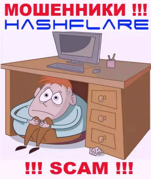Никаких сведений о своем непосредственном руководстве, интернет-шулера HashFlare Io не сообщают