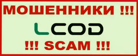Логотип ОБМАНЩИКОВ Л Код