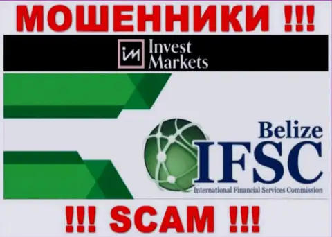 InvestMarkets безнаказанно прикарманивает денежные активы наивных клиентов, ведь его покрывает мошенник - International Financial Services Commission