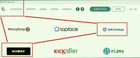 Взаимосвязь Win Pay и Сейф Карренси с мошенниками Каури Ком