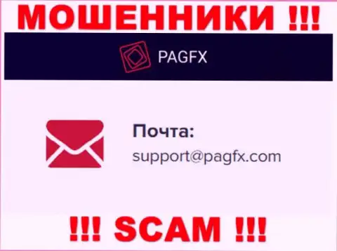 Вы обязаны понимать, что контактировать с конторой PagFX Com даже через их e-mail не надо - это мошенники