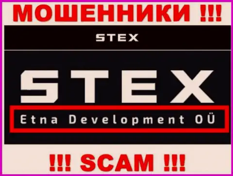 На сервисе Stex Com написано, что Етна Девелопмент ОЮ - это их юр лицо, но это не обозначает, что они приличные