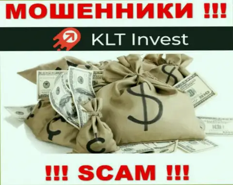 KLT Invest это ОБМАН !!! Завлекают доверчивых клиентов, а потом присваивают их денежные активы