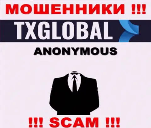 Организация TXGlobal Com скрывает свое руководство - ВОРЫ !!!