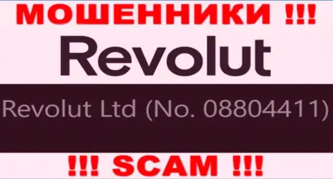 08804411 - это рег. номер интернет-мошенников Револют, которые НЕ ОТДАЮТ ДЕНЕЖНЫЕ АКТИВЫ !