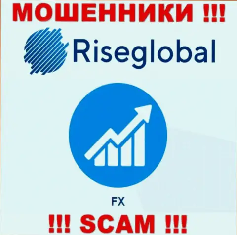 Rise Global не вызывает доверия, Forex - конкретно то, чем промышляют данные обманщики