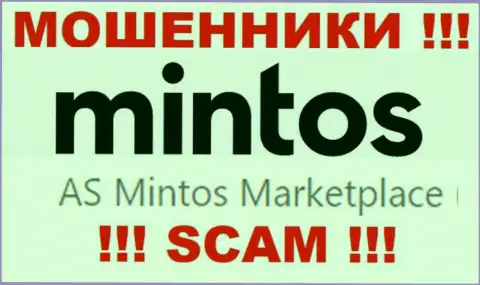 Минтос Ком - это internet-мошенники, а управляет ими юридическое лицо Ас Минтос Маркетплейс