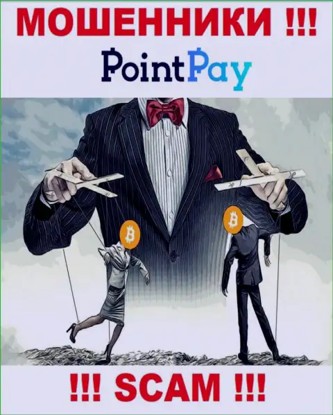 Если Вас убедили работать с компанией PointPay Io, то тогда рано или поздно лишат денег