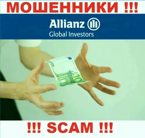 В брокерской конторе AllianzGI Ru Com требуют погасить дополнительно налоги за возврат финансовых вложений - не стоит вестись