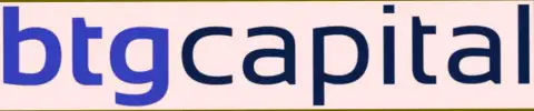 Официальный логотип форекс компании BTG Capital Com
