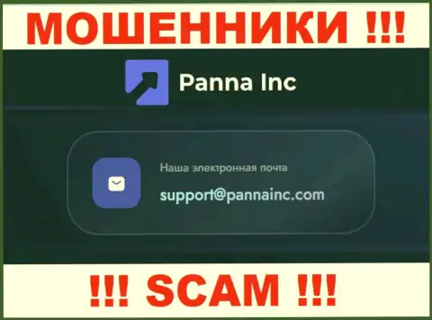 Довольно рискованно связываться с Panna Inc, даже через их электронный адрес - это матерые интернет-мошенники !!!