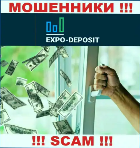 СЛИШКОМ ОПАСНО иметь дело с организацией Expo Depo Com, указанные мошенники постоянно прикарманивают вклады людей