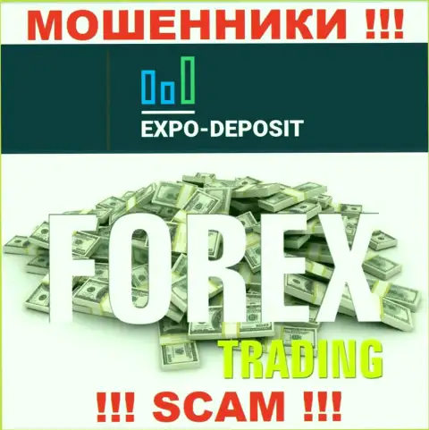 Forex - это вид деятельности неправомерно действующей конторы Expo Depo