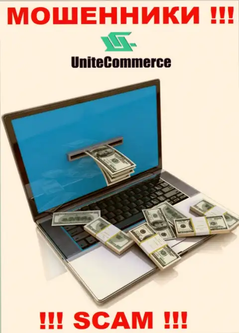 Оплата комиссий на Вашу прибыль - это очередная уловка internet-разводил Unite Commerce