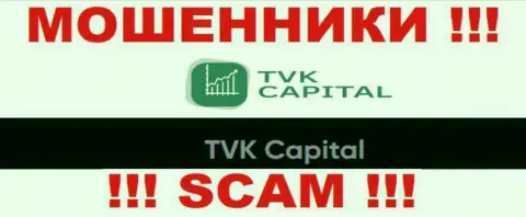 TVK Capital - это юридическое лицо internet лохотронщиков ТВК Капитал