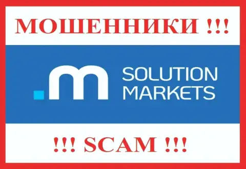 Solution Markets это МОШЕННИКИ !!! Связываться опасно !!!