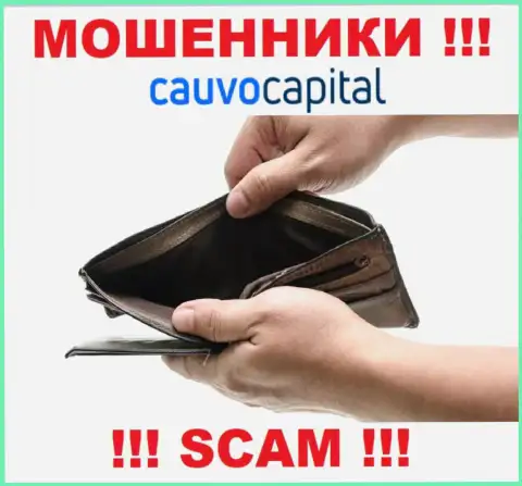 Cauvo Capital - это интернет мошенники, можете потерять абсолютно все свои финансовые средства