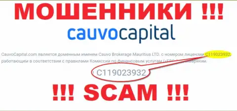 Махинаторы Cauvo Capital профессионально обдирают лохов, хотя и показали лицензию на сайте