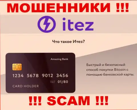 Взаимодействуя с Itez Com, область деятельности которых Виртуальный кошелек, рискуете остаться без своих денег