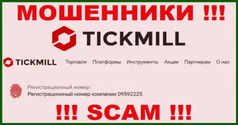 Наличие регистрационного номера у Tickmill Ltd (09592225) не говорит о том что организация порядочная